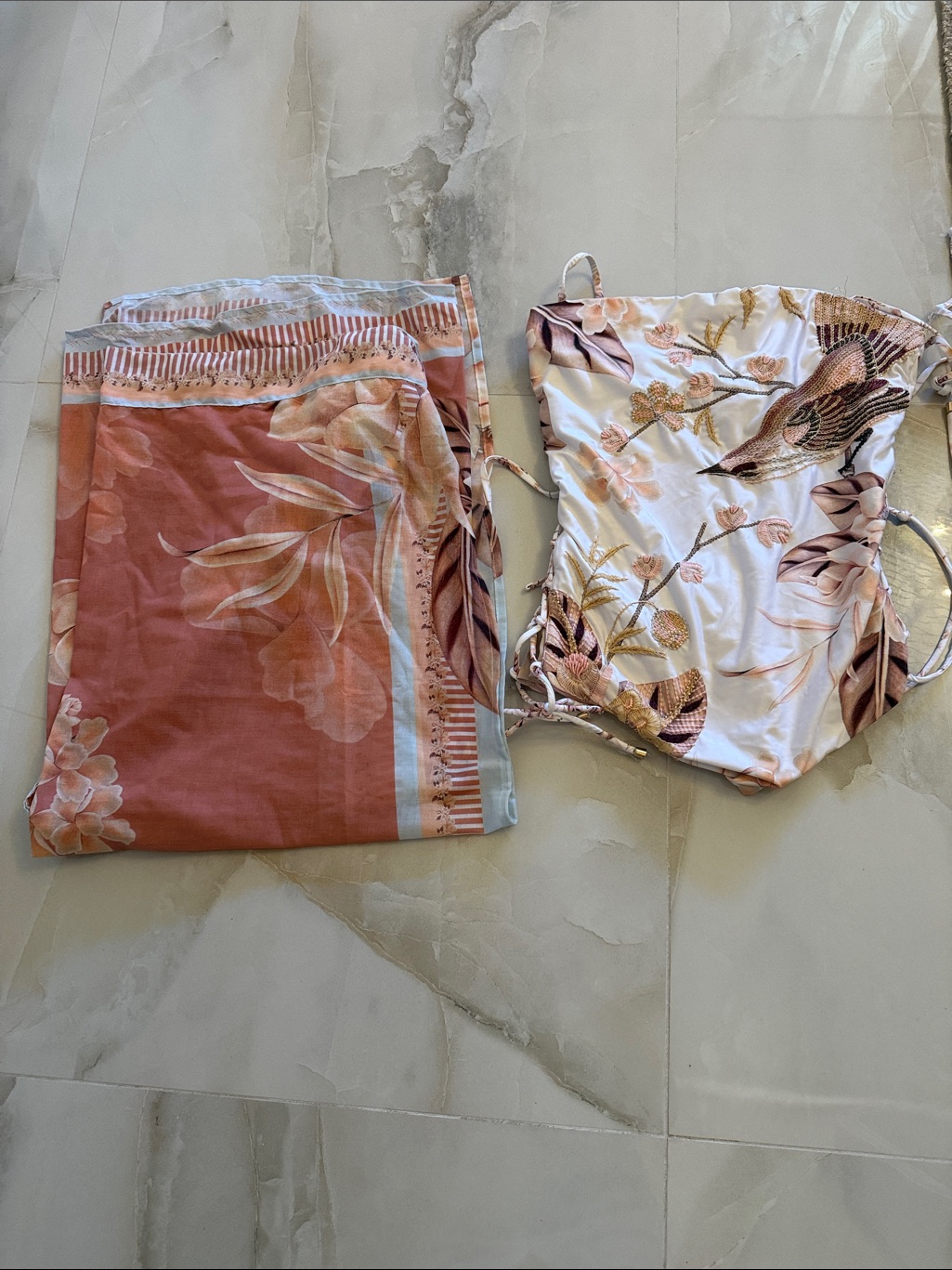 Aqua Bendita One Piece Swimsuit Size Large